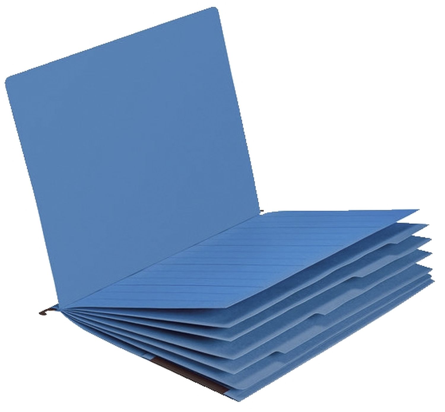 Personalhefter Flaken UniReg 150436527, DIN A4, kaufmännische Heftung, 5 Heftungen, 1 Innentasche, Karton 230g, blau