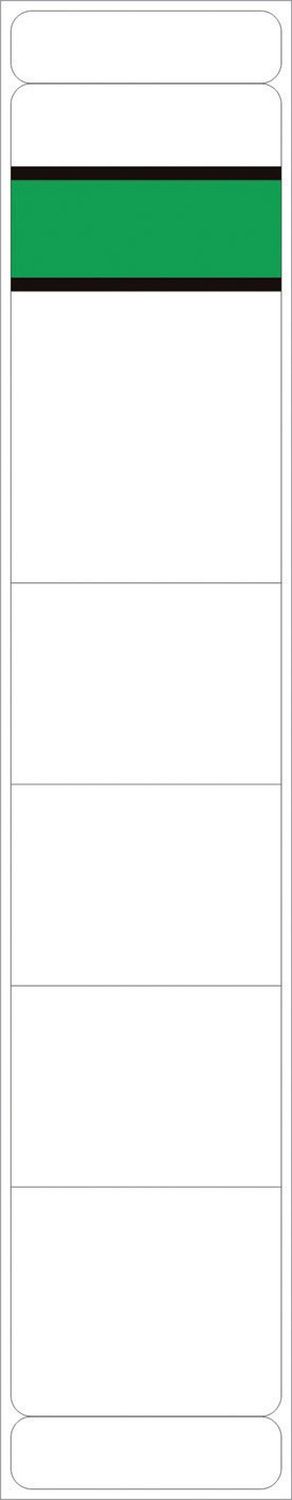 Rückenschilder Universal 5880, schmal/kurz 39 x 192 mm, weiß, 100 Stück