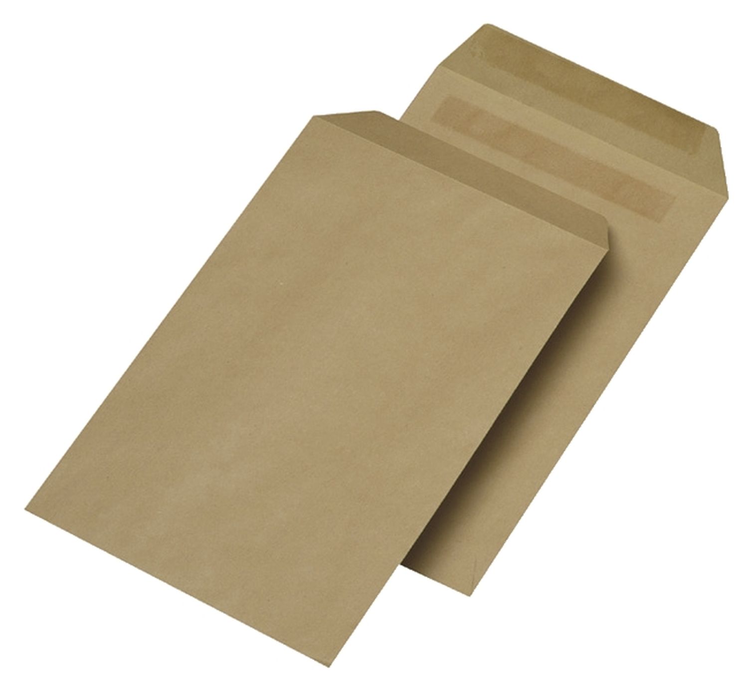 Versandtaschen Recycling MAILmedia® 30006888, C5, ohne Fenster, selbstklebend, 90 g/qm, braun, 500 Stück