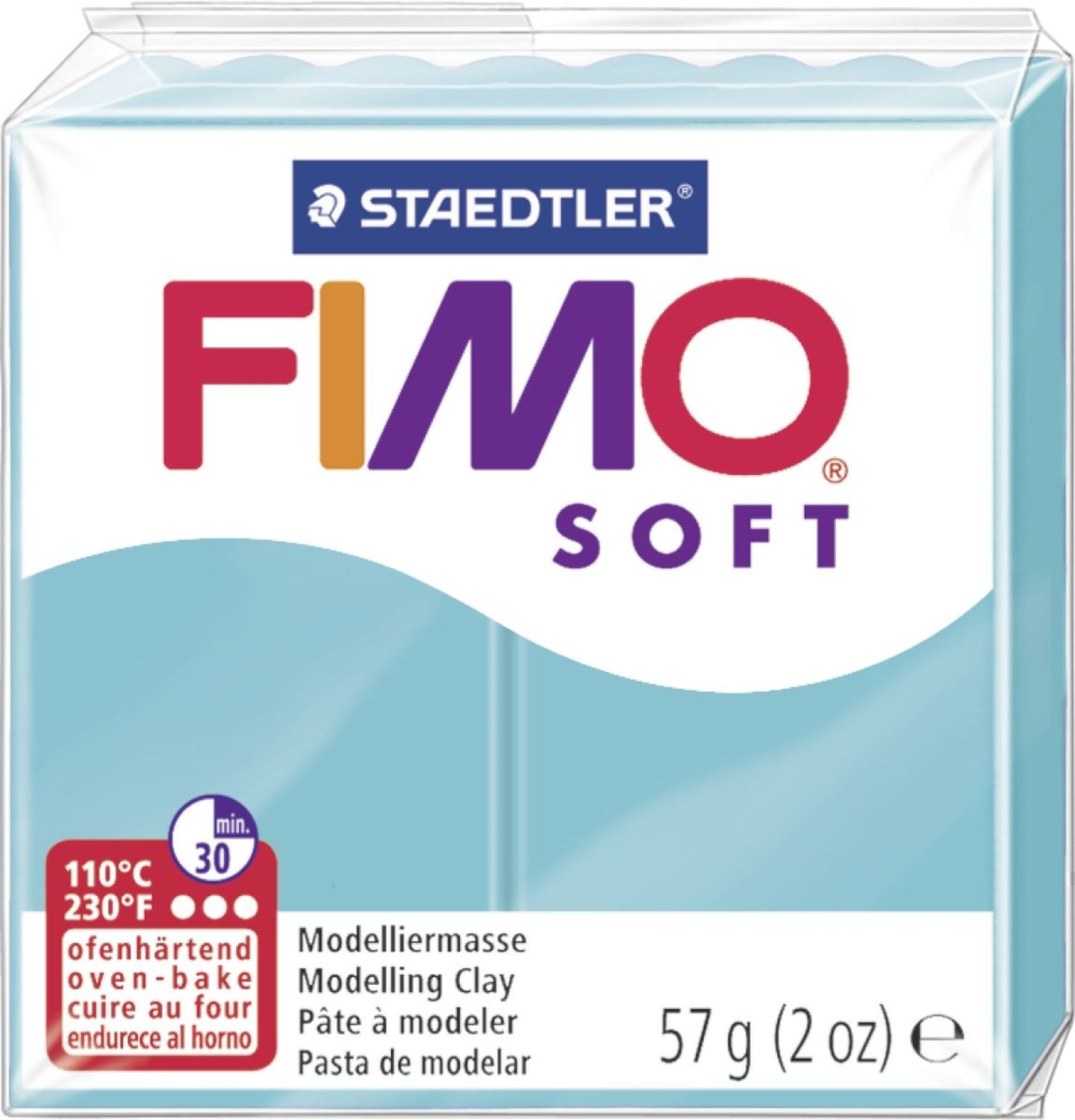 Modelliermasse FIMO® soft - 57 g, pfefferminz