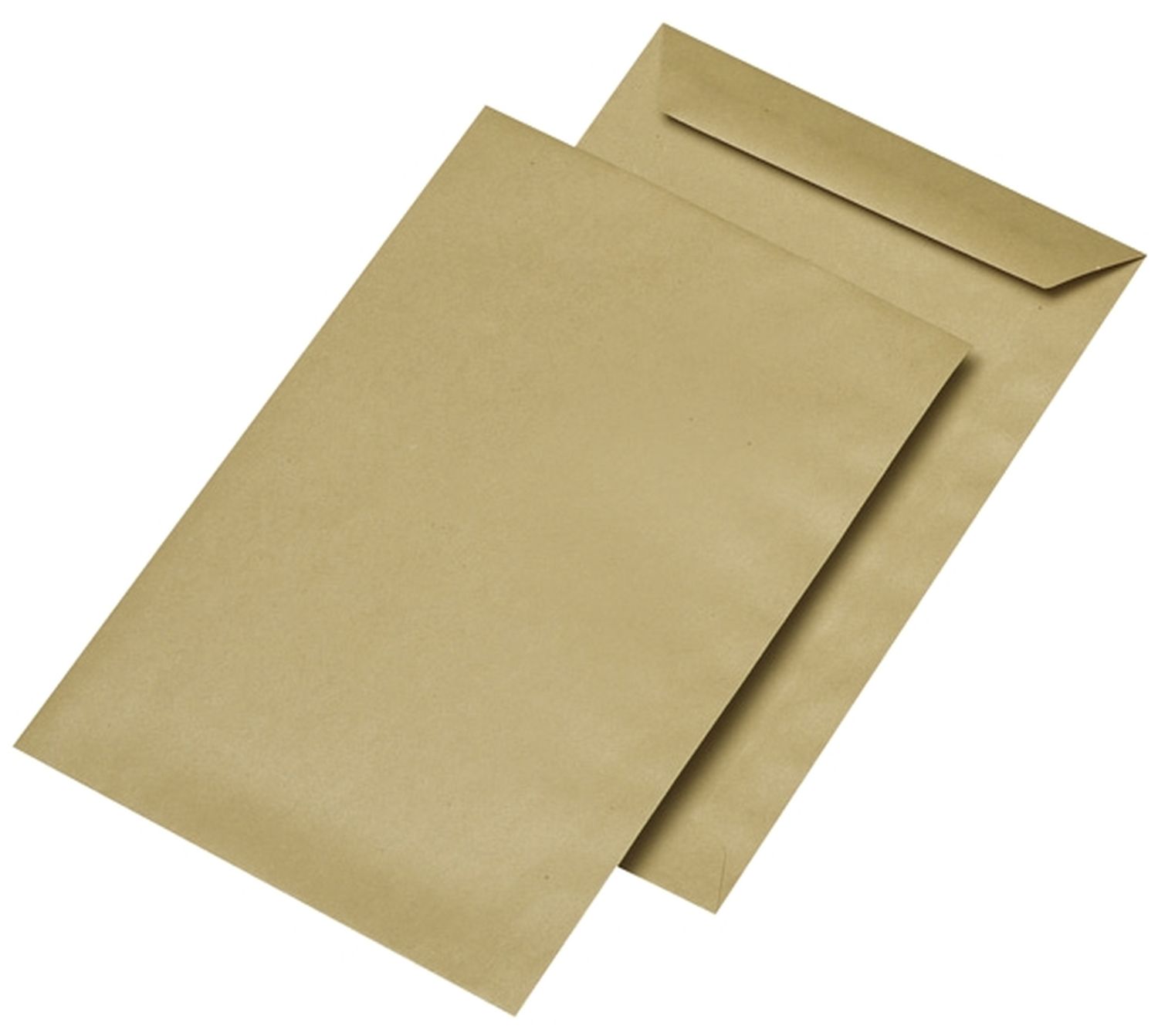 Versandtaschen MAILmedia® 30006874, C5, ohne Fenster, gummiert, 90 g/qm, braun, 500 Stück