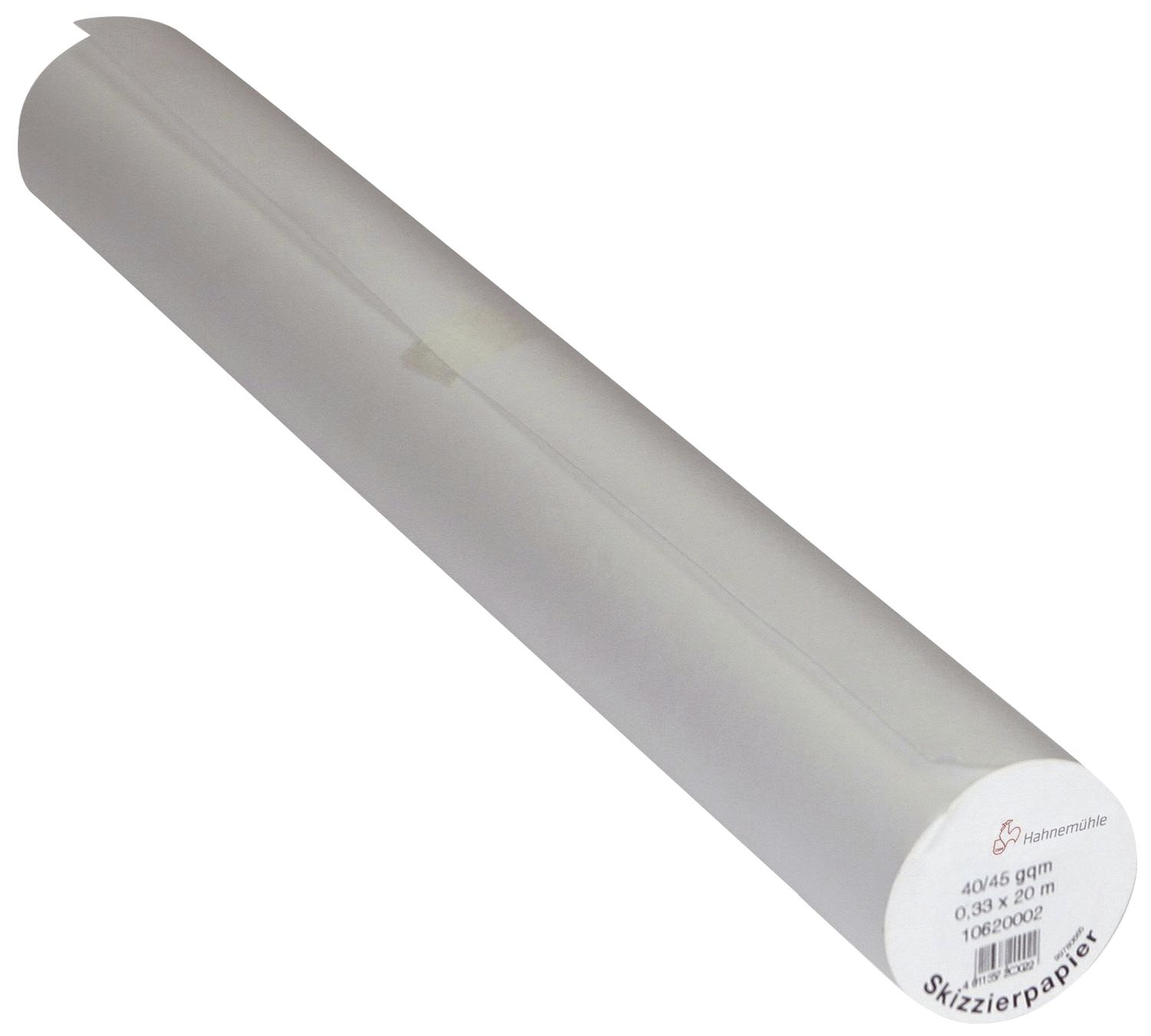 Transparente Skizzierpapierrolle 0,64 x 20m 40/45 g/qm Transparente Skizzierpapierrolle 0,64 x 20m 40/45 g/qm