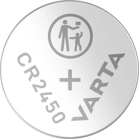 Knopfzelle Varta 6450, CR2450, 3 V