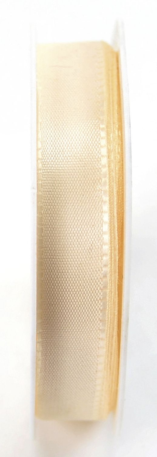 Basic Taftband - 15 mm x 50 m, creme