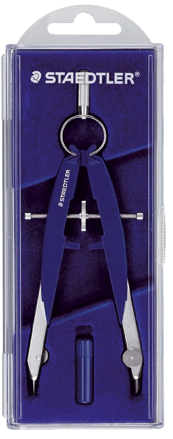 Geometriezirkel Mars® comfort - Ø 225 mm, 154 mm, silber/blau Geometriezirkel Mars® comfort - Ø 225 mm, 154 mm, silber/blau