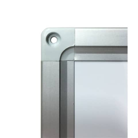 Whiteboard Franken ECO Emaille SC4204, 200 x 100 cm, emailliert, Alurahmen, senk- oder waagerechte Wandbefestigung