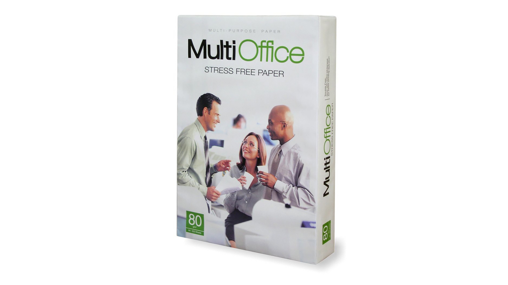 Kopierpapier palette Multi Office 93427A80S, DIN A4, 80 g/qm, weiß, 1 Palette mit 100.000 Blatt