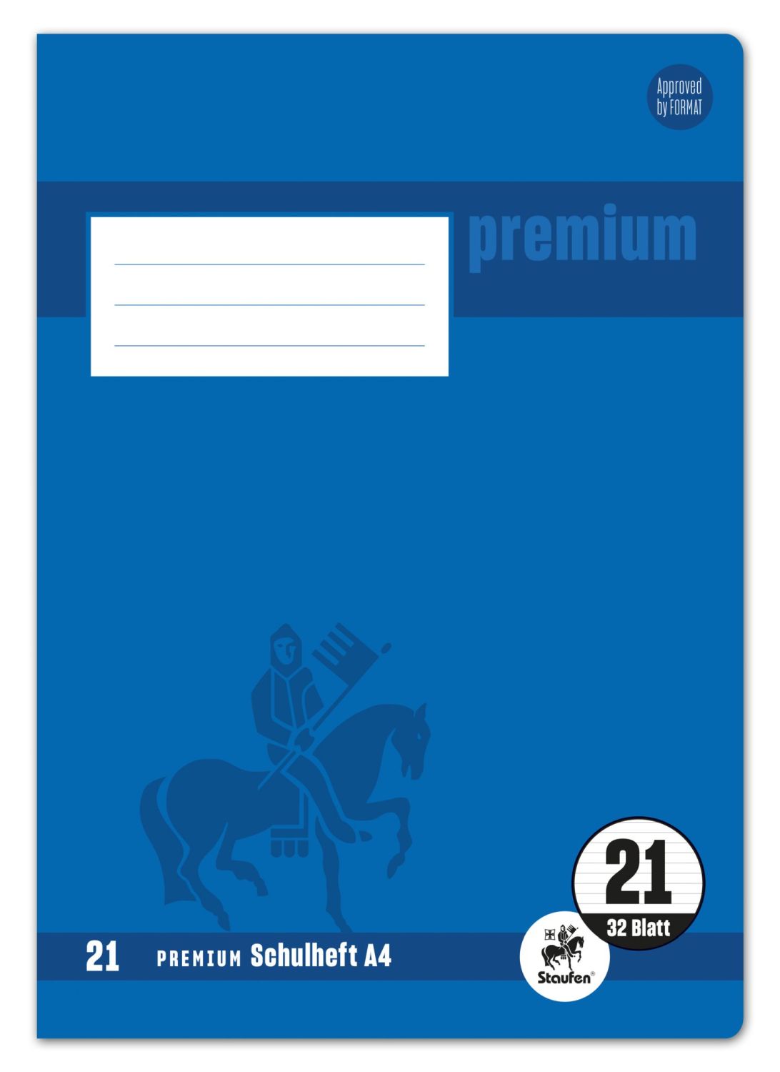 Heft PREMIUM LIN 21 - A4, 32 Blatt, 90 g/qm, PREMIUM LIN iert Heft PREMIUM LIN 21 - A4, 32 Blatt, 90 g/qm, PREMIUM LIN iert