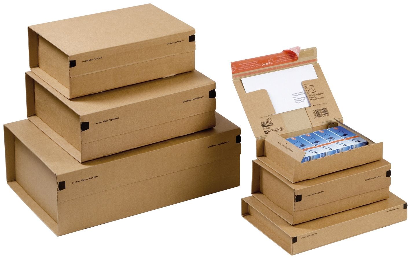 Paket Versandkarton 385 x 315 x 130 mm, braun Paket Versandkarton 385 x 315 x 130 mm, braun