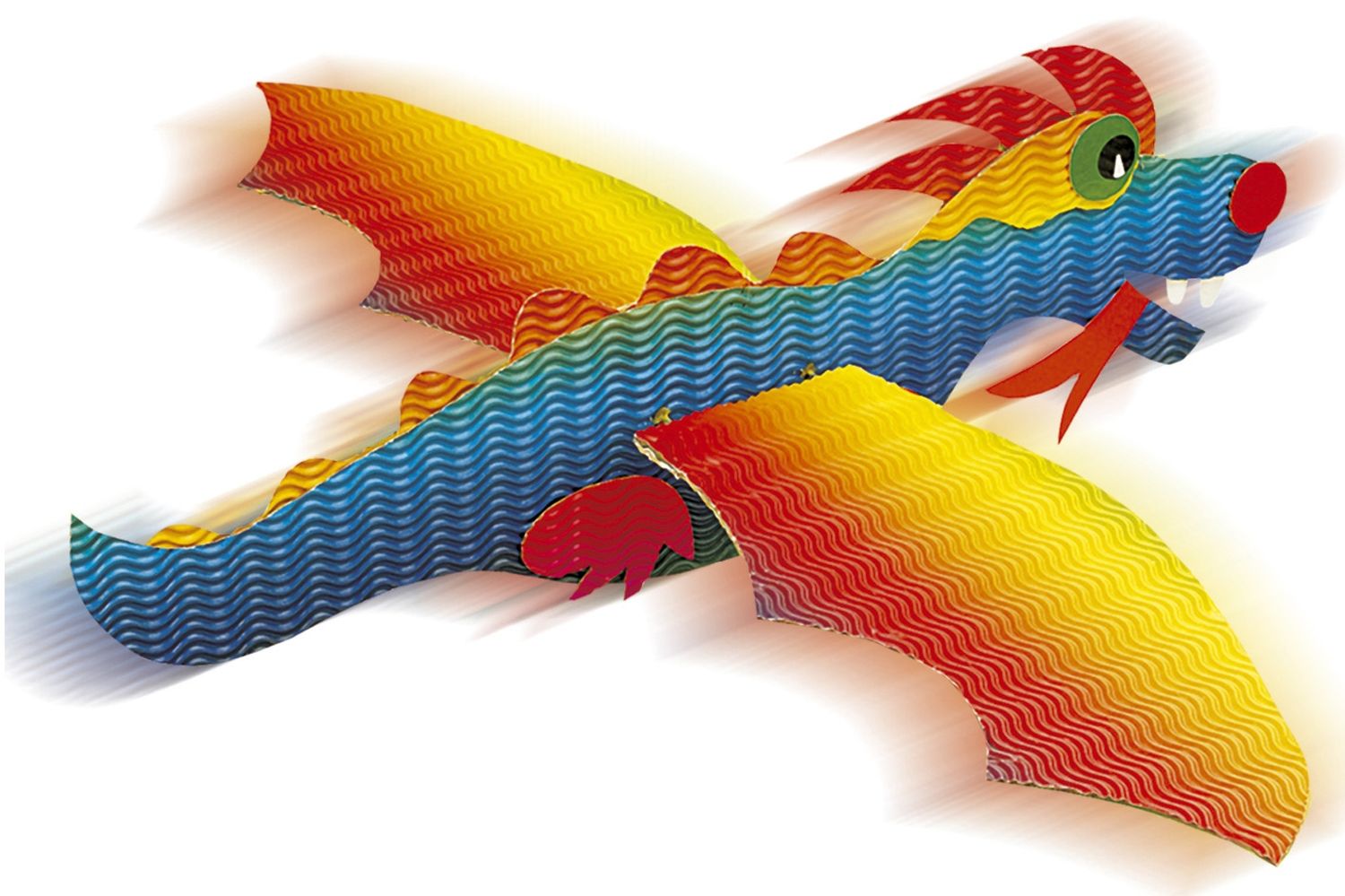 Bastelwellpappe E-Welle - 50 x 70 cm, Regenbogenfarben Bastelwellpappe E-Welle - 50 x 70 cm, Regenbogenfarben