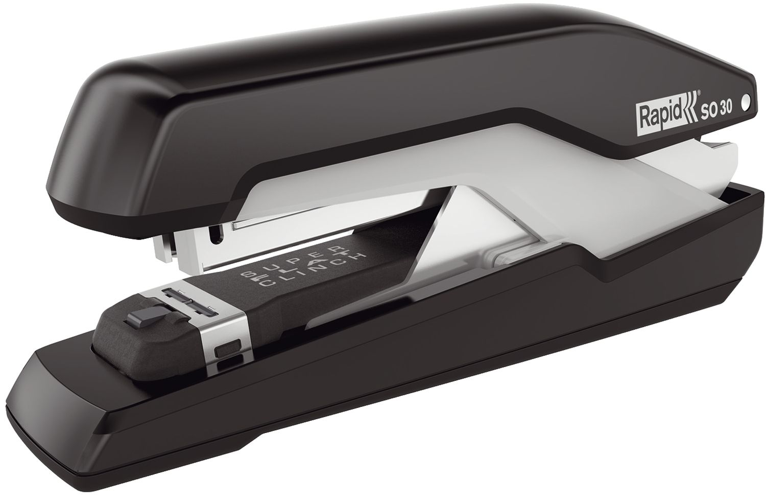 Heftgerät Supreme SO30 - Metall, 30 Blatt, schwarz/grau Heftgerät Supreme SO30 - Metall, 30 Blatt, schwarz/grau