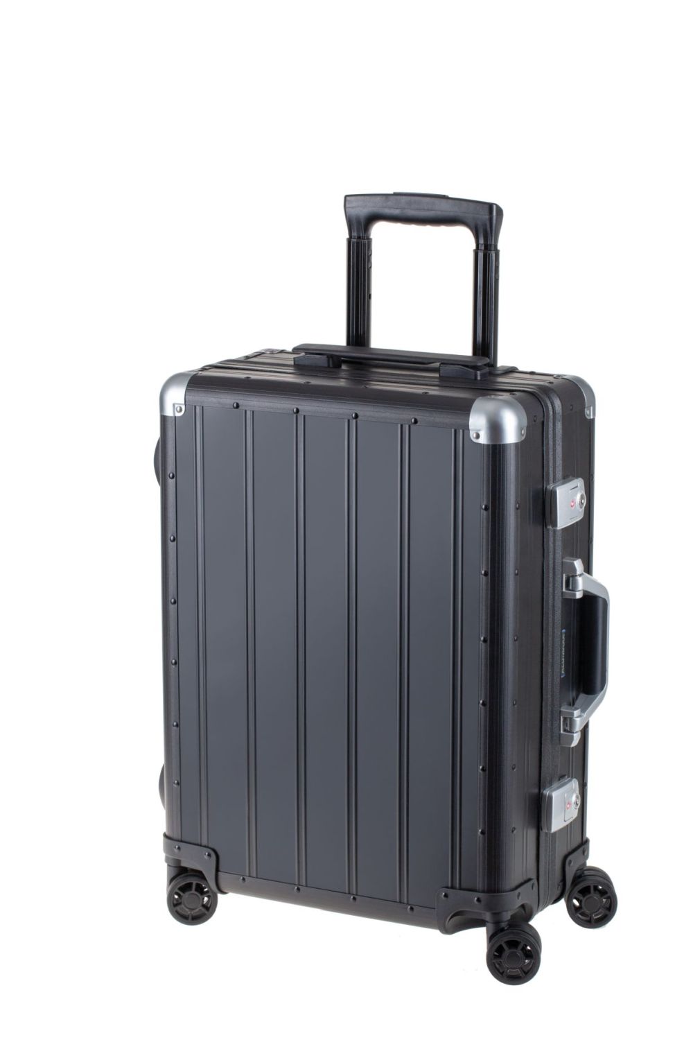 Reisetrolley Orbit - 40 x 55 x 20 cm, Aluminium, schwarz matt Reisetrolley Orbit - 40 x 55 x 20 cm, Aluminium, schwarz matt