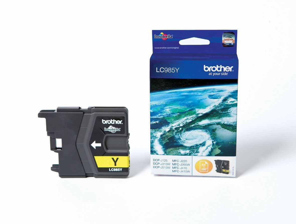 Original Brother Tintenpatrone gelb (LC-985Y)