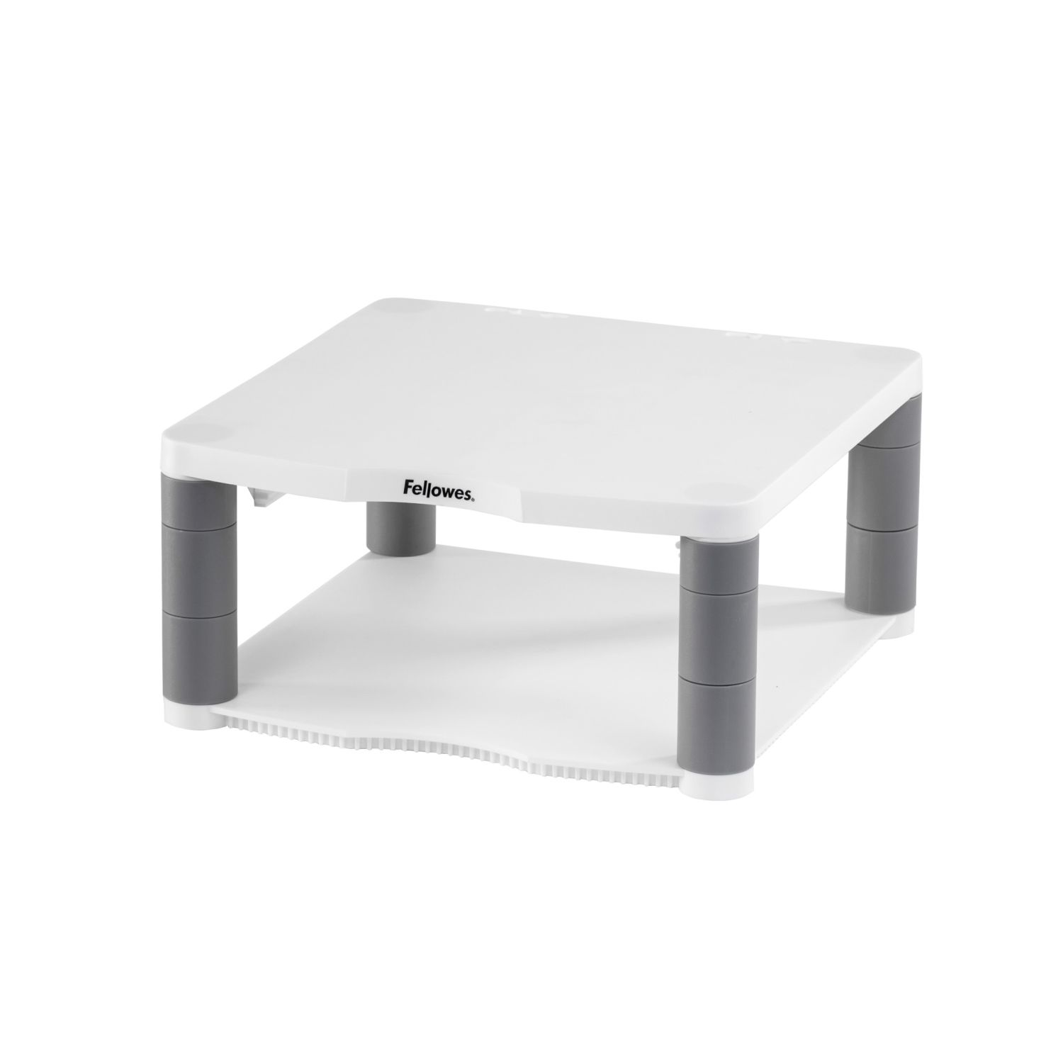 Monitor-Ständer Premium - höhenverstellbar, Kunststoff, platingrau Monitor-Ständer Premium - höhenverstellbar, Kunststoff, platingrau