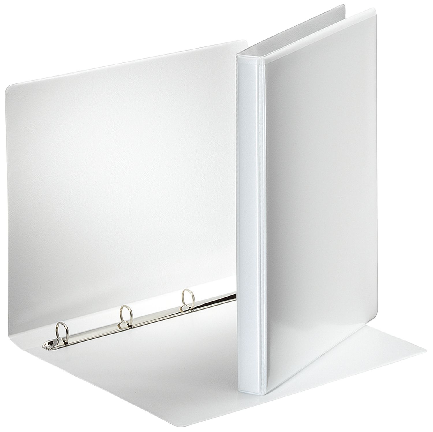 Ringbuch Präsentation, mit Taschen, A4, PP, 4 Ringe, 16 mm, weiß Ringbuch Präsentation, mit Taschen, A4, PP, 4 Ringe, 16 mm, weiß