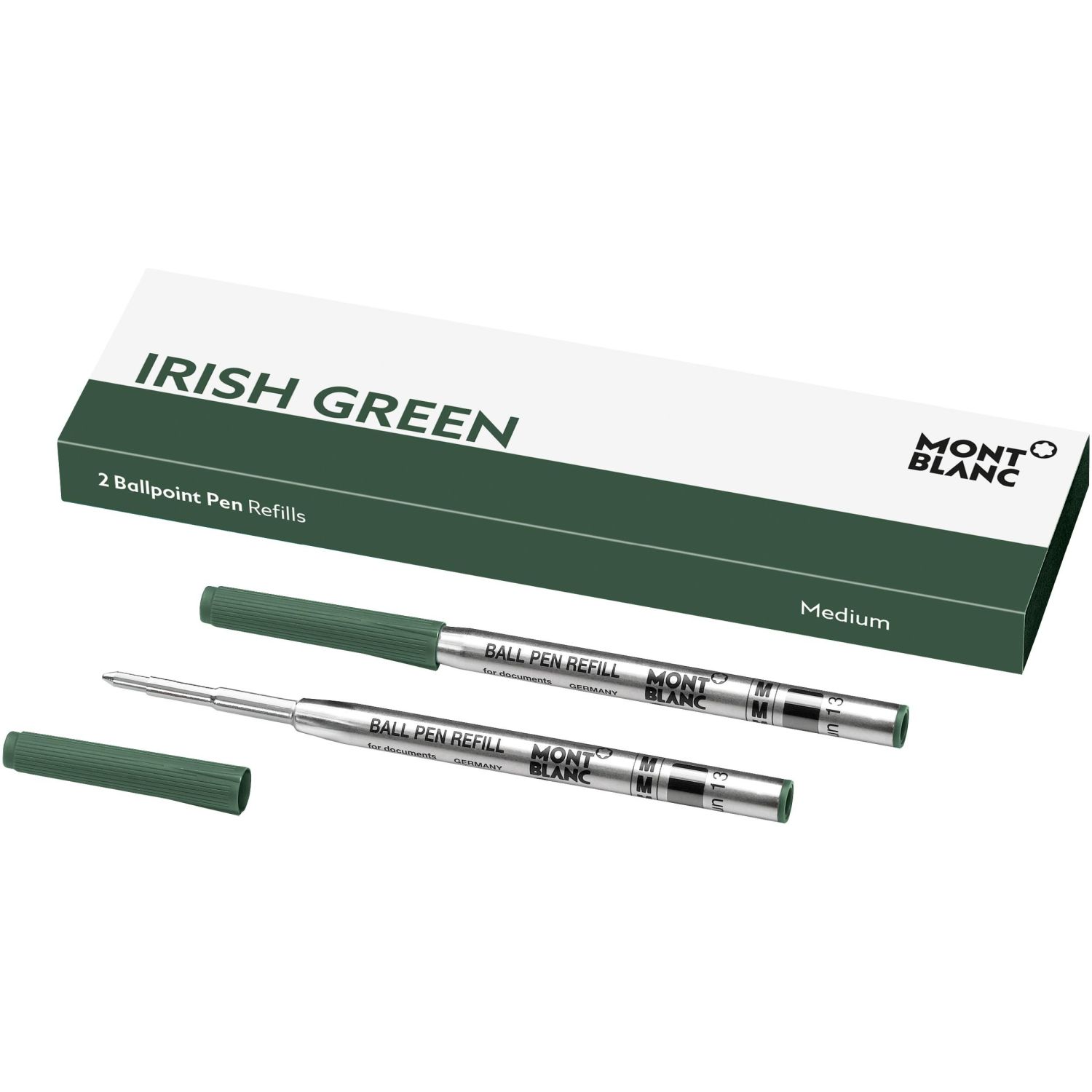 Kugelschreibermine - M, 2 Minen, irish green Kugelschreibermine - M, 2 Minen, irish green