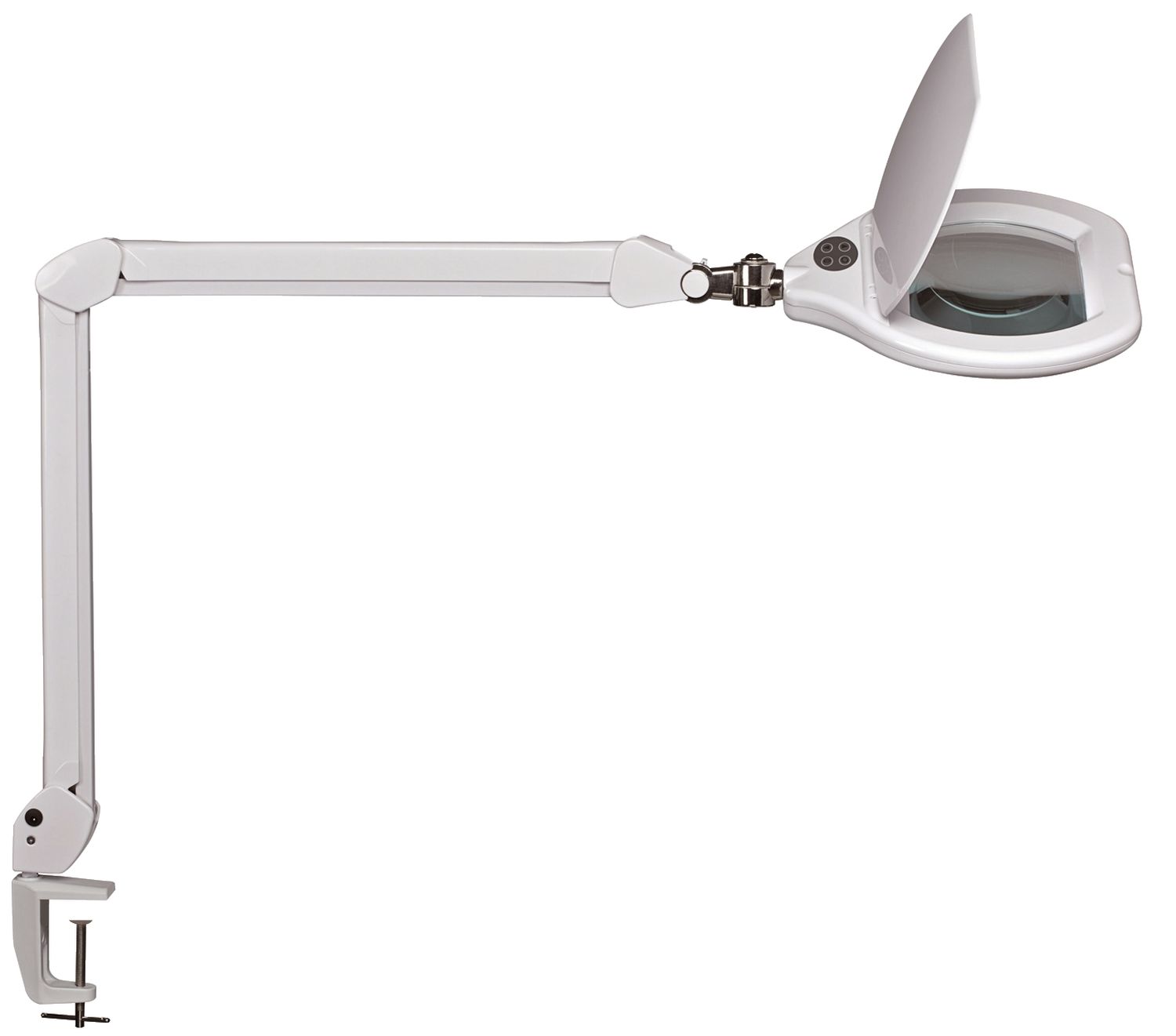 LED-Lupenleuchte MAULcrystal, dimmbar - weiß LED-Lupenleuchte MAULcrystal, dimmbar - weiß