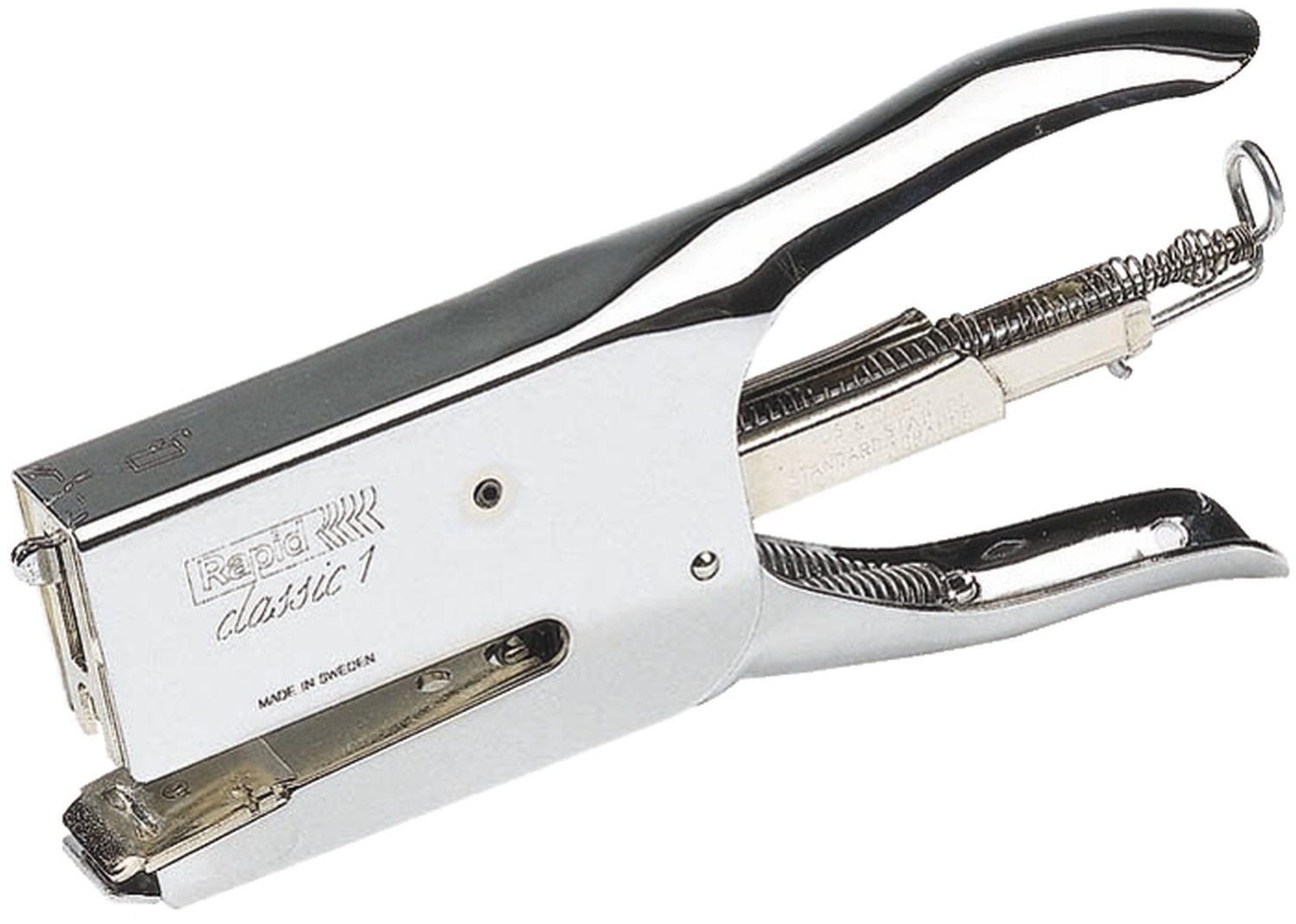 Heftzange Rapid K1 Classic 10510601, Heftleistung 50 Blatt, Metall, chrom Heftzange Rapid K1 Classic 10510601, Heftleistung 50 Blatt, Metall, chrom