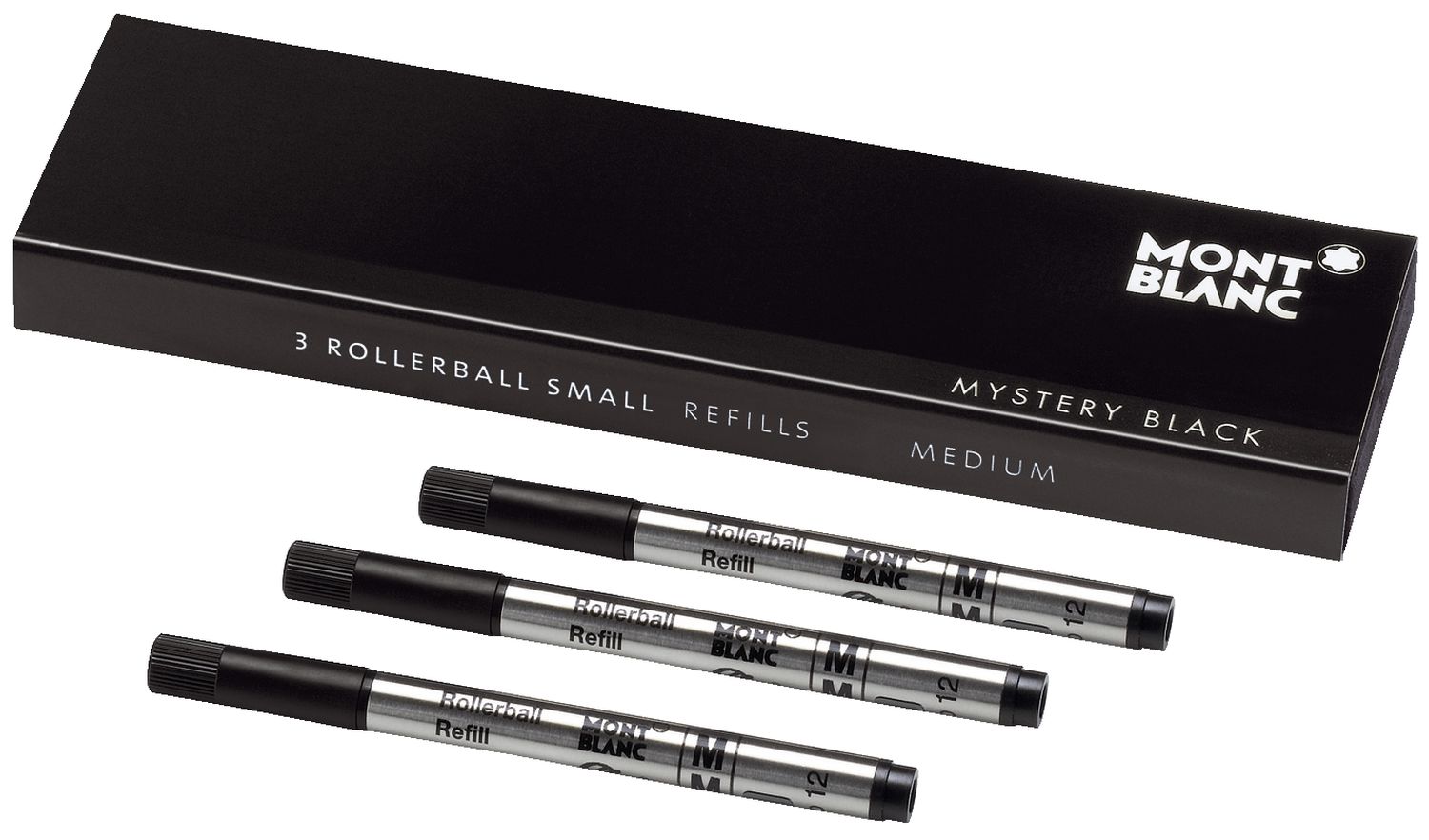 Tintenrollermine Mozart - M, small, mystery black, 3 Stück Tintenrollermine Mozart - M, small, mystery black, 3 Stück