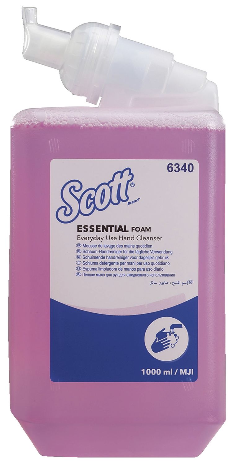 Luxuriöse Schaumseife Nachfüllkartusche für AQUARIUS* 1 Liter - Normal, parfümiert Luxuriöse Schaumseife Nachfüllkartusche für AQUARIUS* 1 Liter - Normal, parfümiert