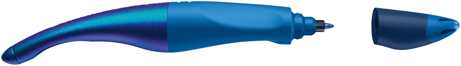 Ergonomischer Tintenroller für Linkshänder - EASYoriginal Holograph Edition in blau - Einzelstift - Schreibfarbe blau (löschbar) - inklusive Patrone Ergonomischer Tintenroller für Linkshänder - EASYoriginal Holograph Edition in blau - Einzelstift - Schreibfarbe blau (löschbar) - inklusive Patrone