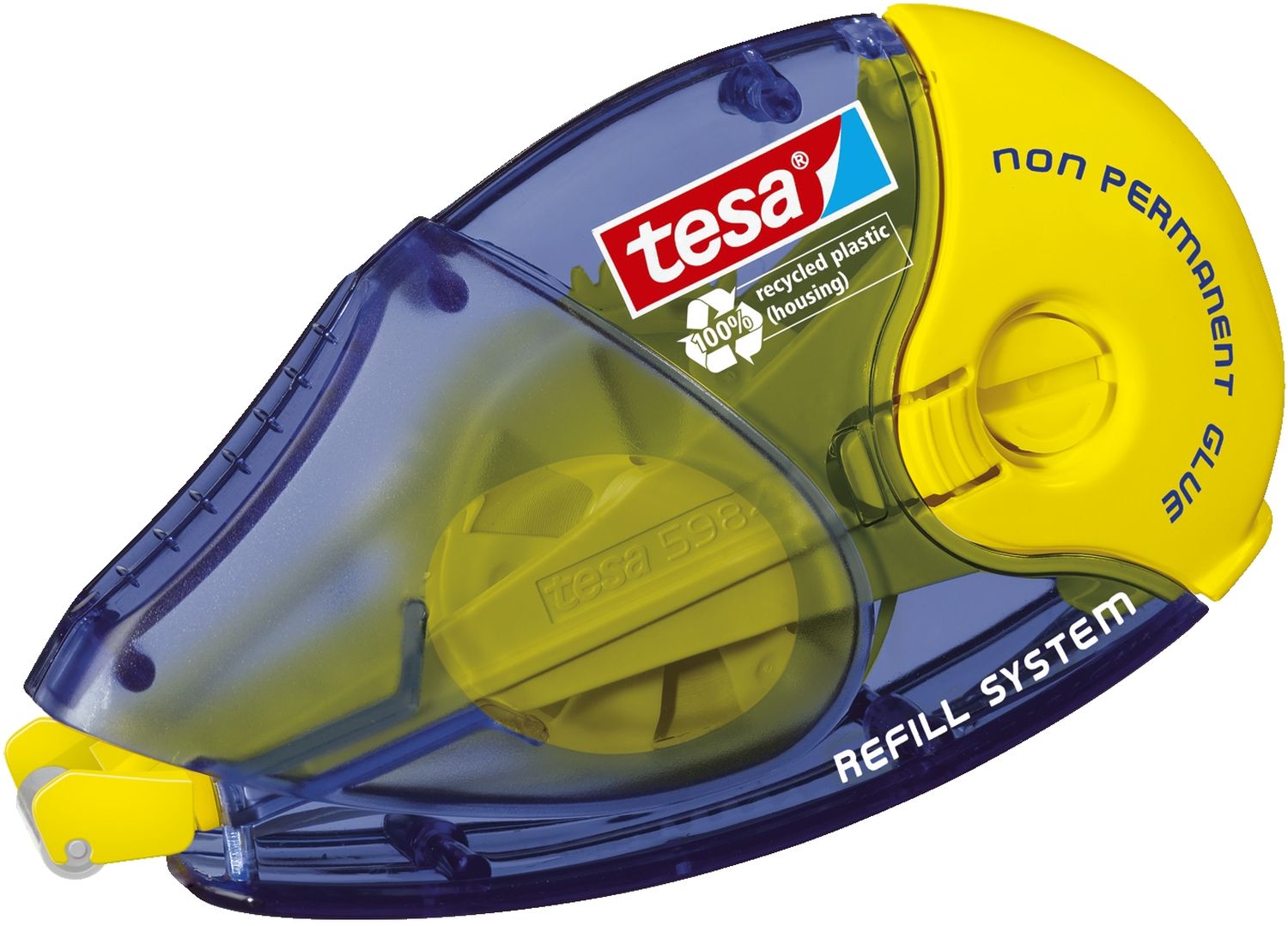 Kleberoller - non permanent, 14 m x 8,4 mm, blau Kleberoller - non permanent, 14 m x 8,4 mm, blau