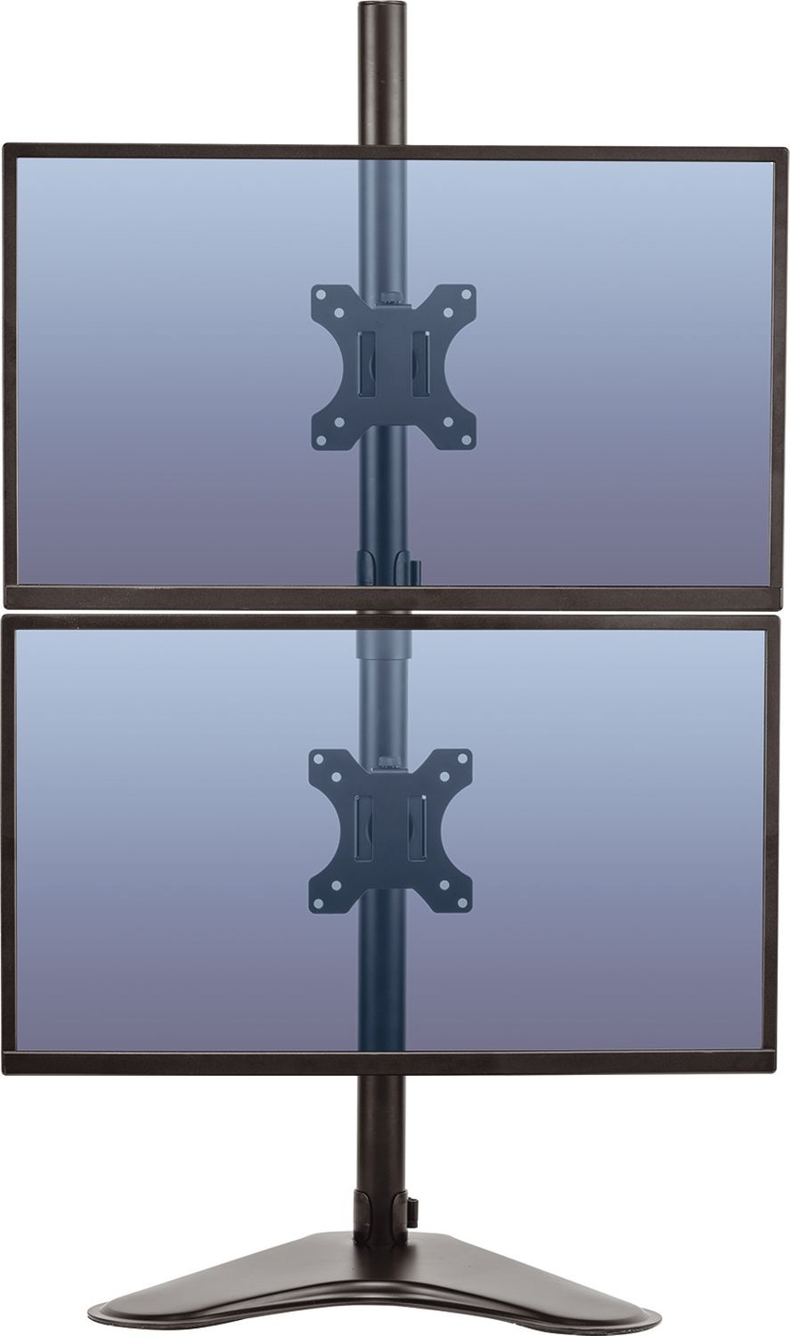 Professional Series Doppel-Monitorarm - freistehende vertikal, schwarz