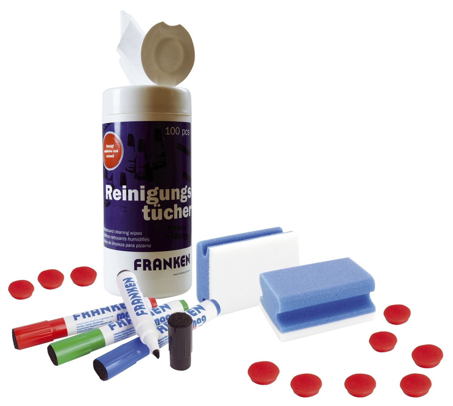 Starter-Set für Magnettafel, Schreib- und Rastertafeln Starter-Set für Magnettafel, Schreib- und Rastertafeln