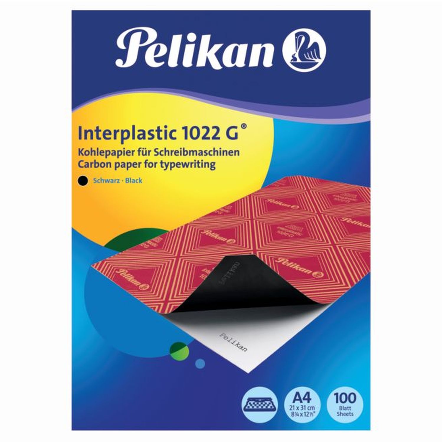 Kohlepapier interplastic 1022 G® - A4, 100 Blatt Kohlepapier interplastic 1022 G® - A4, 100 Blatt