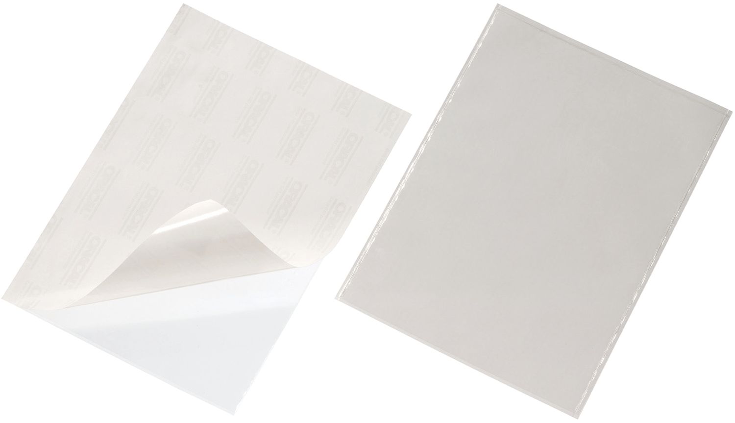 Selbstklebetasche POCKETFIX® - 210x297 mm, oben offen, transparent, 3 Stück Selbstklebetasche POCKETFIX® - 210x297 mm, oben offen, transparent, 3 Stück