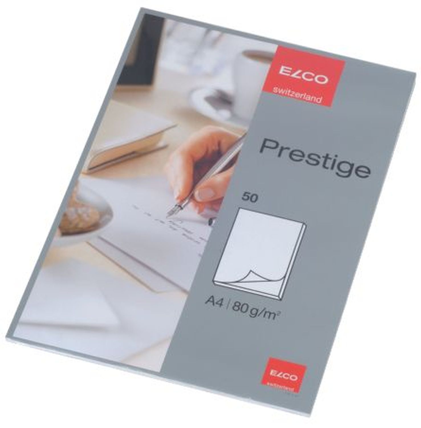 Schreibblock Prestige - DIN A4, blanko, weiß, 50 Blatt Schreibblock Prestige - DIN A4, blanko, weiß, 50 Blatt
