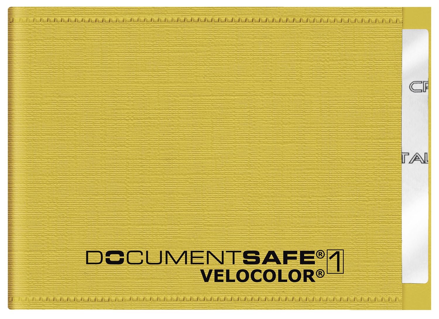 Ausweishülle Document Safe® VELOCOLOR® - 90 x 63 mm, PP, gelb Ausweishülle Document Safe® VELOCOLOR® - 90 x 63 mm, PP, gelb