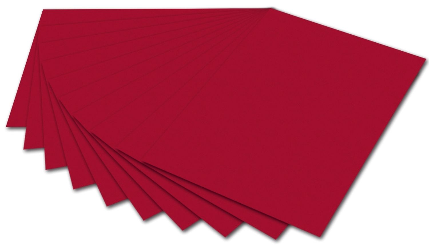 Tonpapier - 50 x 70 cm, ziegelrot Tonpapier - 50 x 70 cm, ziegelrot