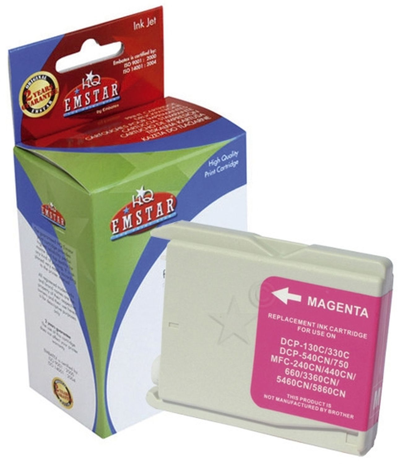 Alternativ Emstar Tintenpatrone magenta (10BRDCP135M-B43,B43)