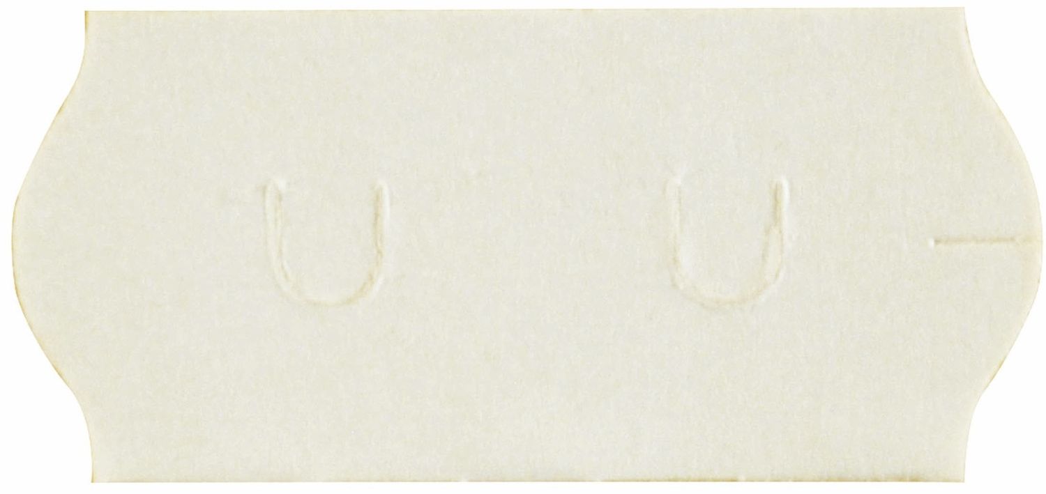 Preisauszeichner Etikettenrolle - 26x12 mm, permanent, weiß Preisauszeichner Etikettenrolle - 26x12 mm, permanent, weiß