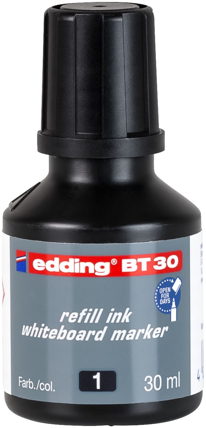 BT 30 Nachfülltusche - für Boardmarker, 30 ml, schwarz BT 30 Nachfülltusche - für Boardmarker, 30 ml, schwarz