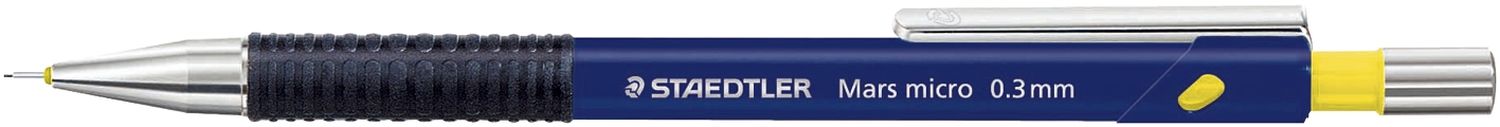 Druckbleistift Mars® micro - 0,3 mm, B, blau Druckbleistift Mars® micro - 0,3 mm, B, blau