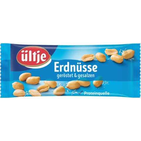 Erdnüsse ültje 510930004, geröstet und gesalzen, 20 x 50 g, 1.000 g