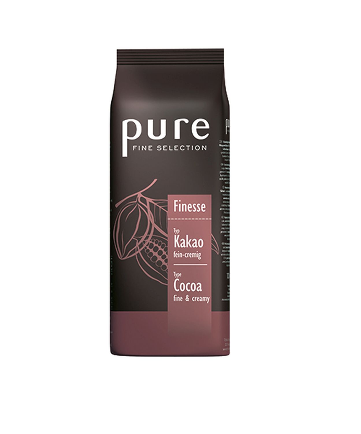 pure Fine Selection Finesse, Type Cocoa Trinkschokolade 1000g