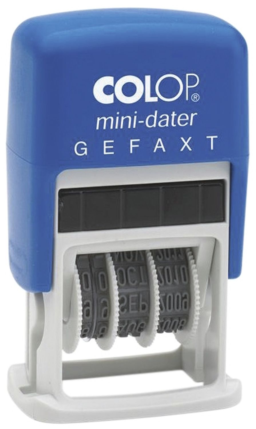 Mini-Dater - Datumstempel + Text GEFAXT Mini-Dater - Datumstempel + Text GEFAXT