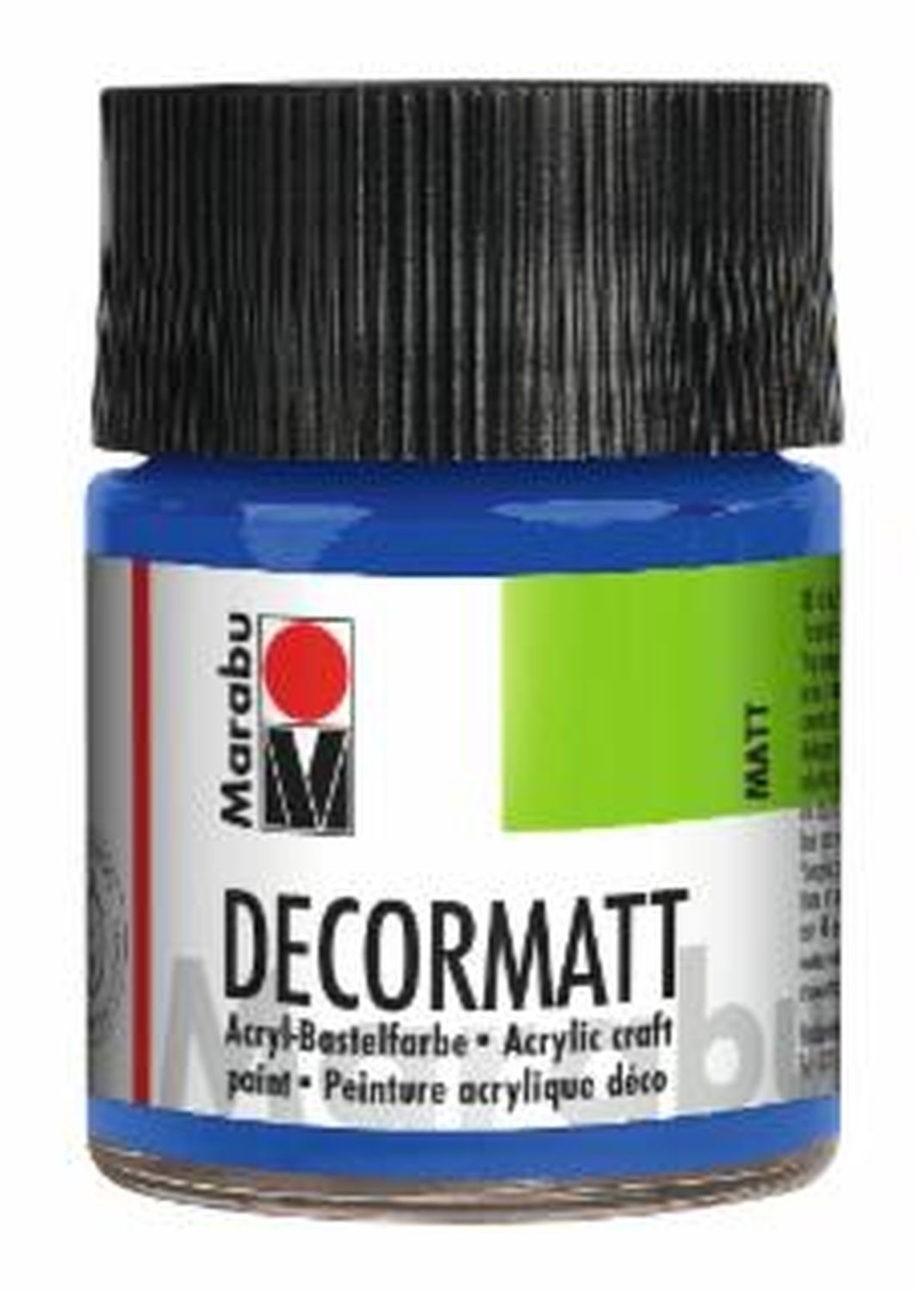 Decormatt Acryl - Mittelblau 052, 50 ml