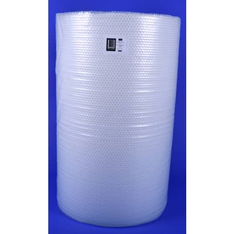 Luftpolsterfolie Q-Connect KF11469, 100 cm x 100 m, 2-lagig, Noppen-Ø 10 mm