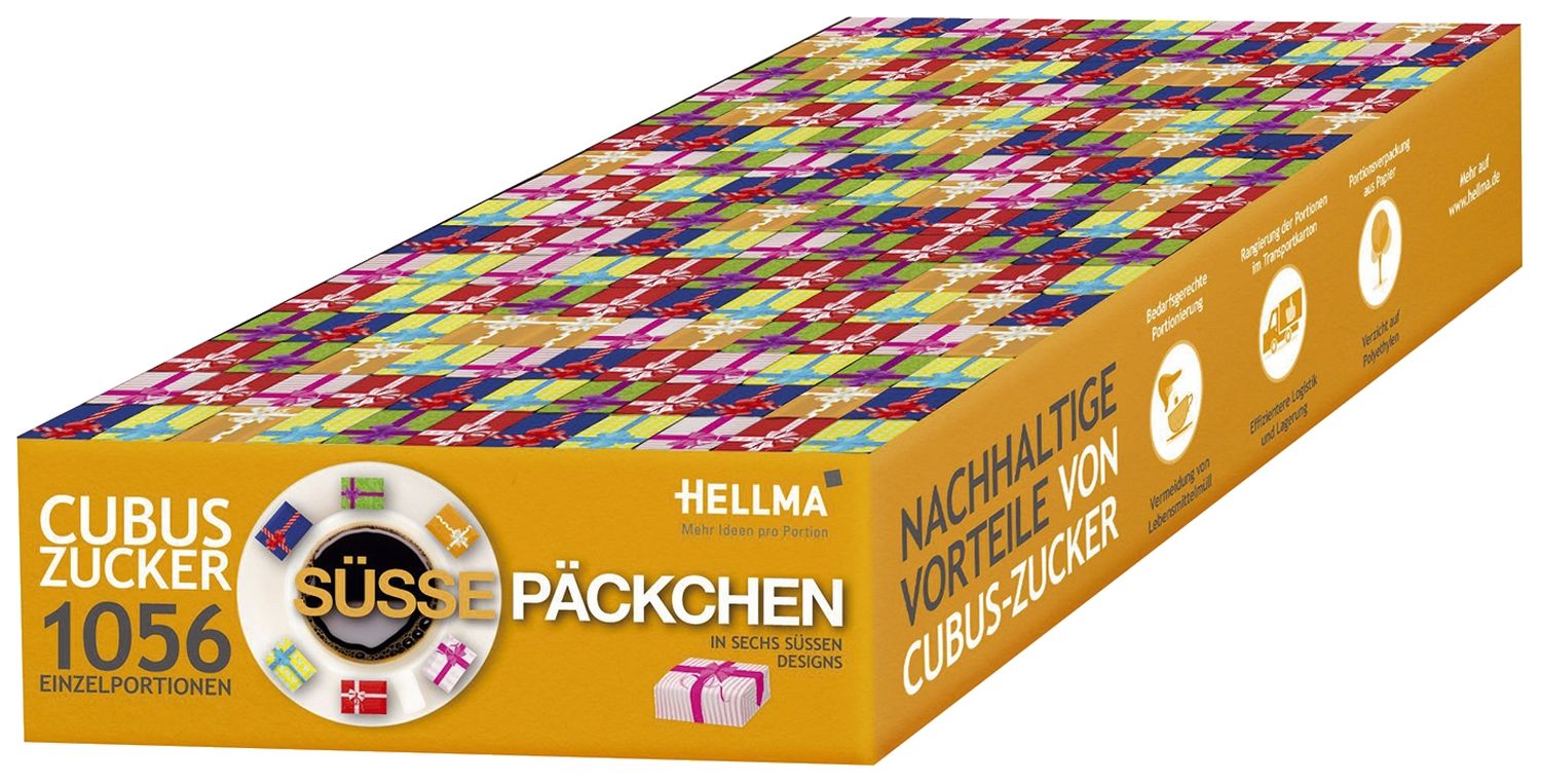CUBUS Zucker - 1.056 Süße Päckchen CUBUS Zucker - 1.056 Süße Päckchen