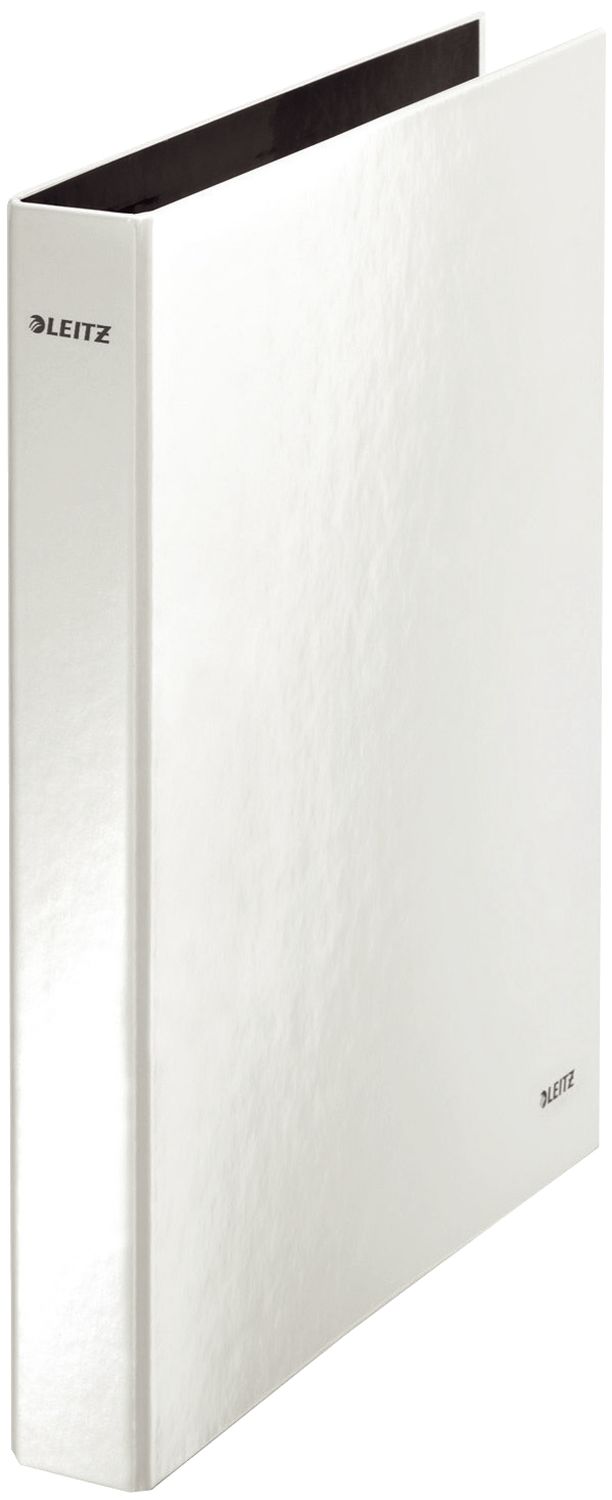 Ringbuch Leitz 4241-00-01, für DIN A4 überbreit, 2 Ringe, Ring-Ø 25 mm, Rückenbreite 40 mm, weiß