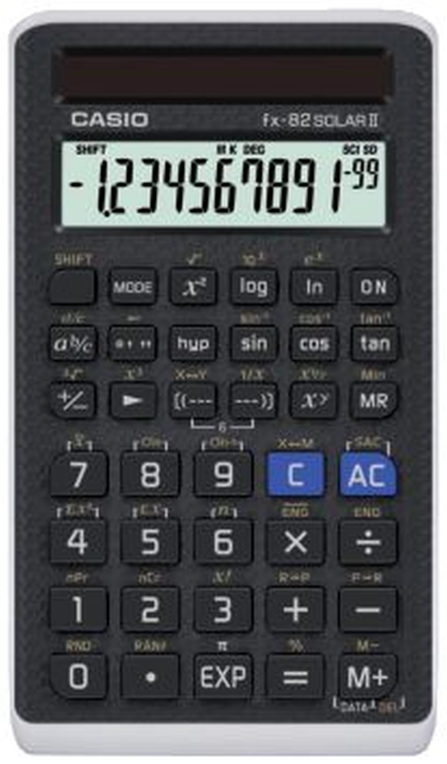 Schulrechner FX-82 Solar - 10+2-stellig, schwarz Schulrechner FX-82 Solar - 10+2-stellig, schwarz
