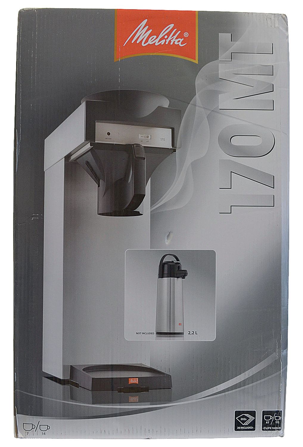Kaffeemaschine 170 MT Edelstahl Kaffeemaschine 170 MT Edelstahl