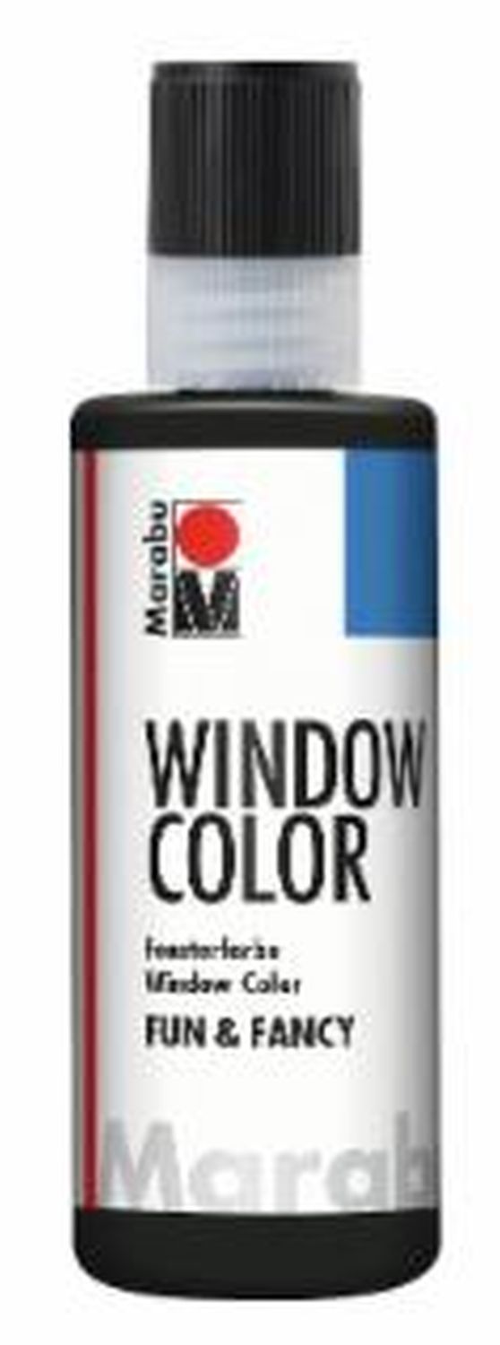 Window Color fun&fancy - Soft-Konturen-Schwarz 873, 80 ml