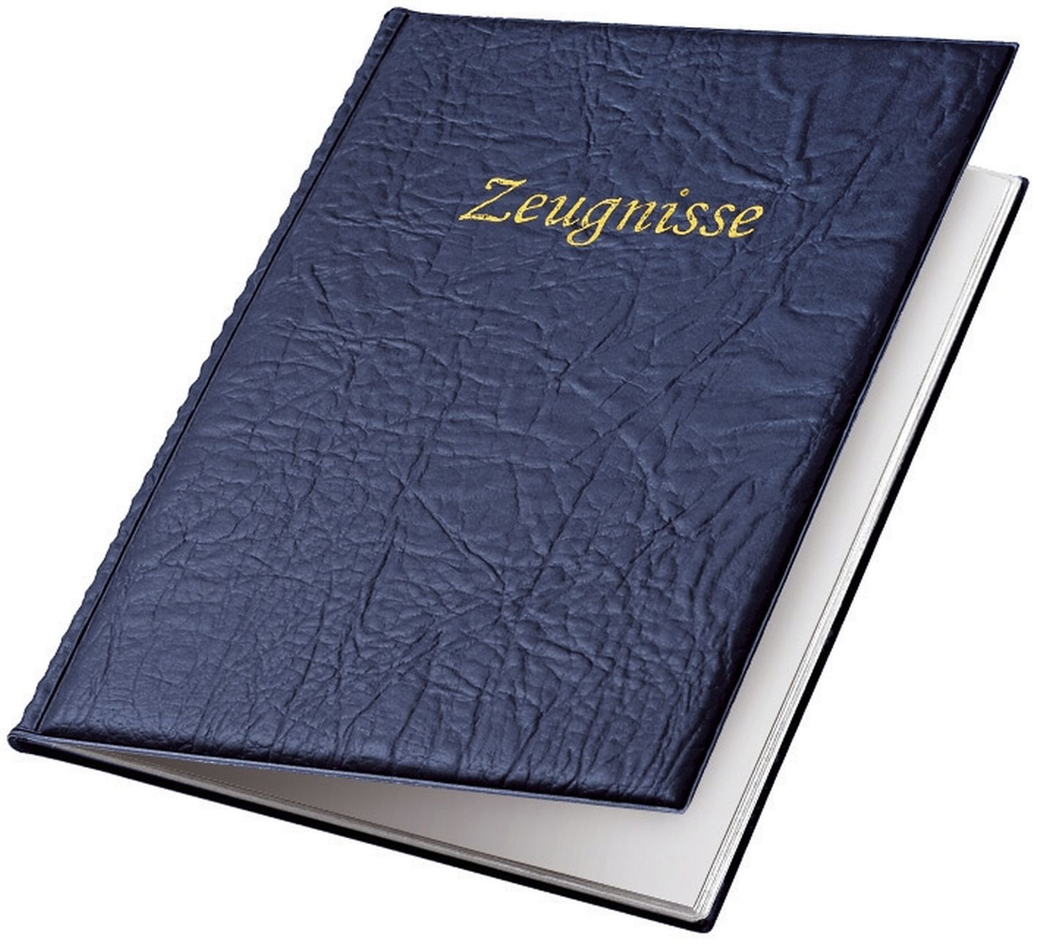 Ringbuch Zeugnisse - blau, A4, PVC , 4-Mechanik, Ring-Ø 16 mm Ringbuch Zeugnisse - blau, A4, PVC , 4-Mechanik, Ring-Ø 16 mm