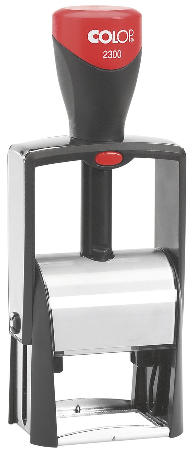 Classic Line 2300 mit Logo - für max. 7 Zeilen mit Logo, 30 x 45 mm Classic Line 2300 mit Logo - für max. 7 Zeilen mit Logo, 30 x 45 mm