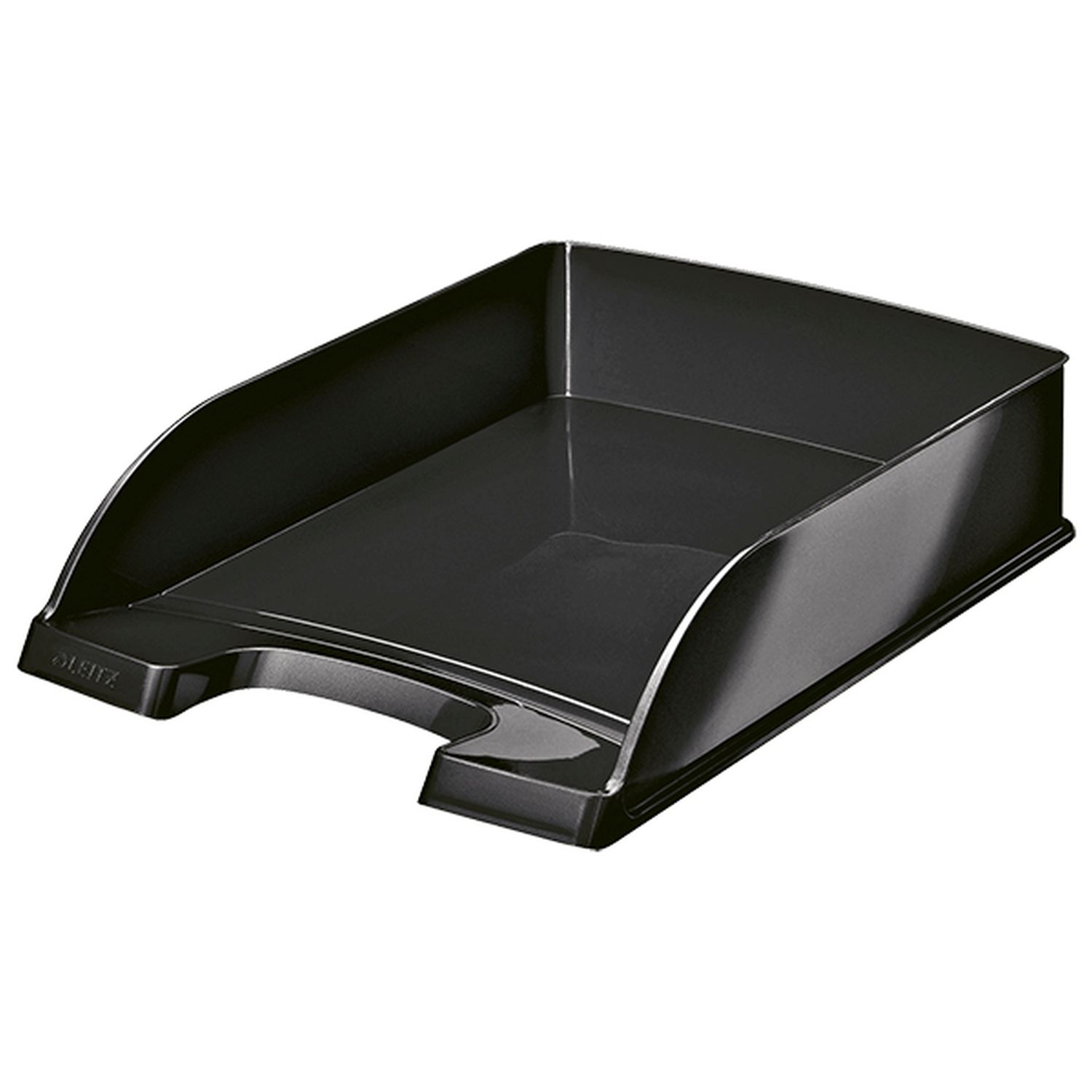 Briefablage Leitz WOW 5226-30-95, DIN A4, Polystyrol, schwarz